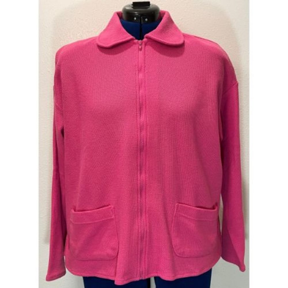 Express Pink Knit Jacket - Size S
